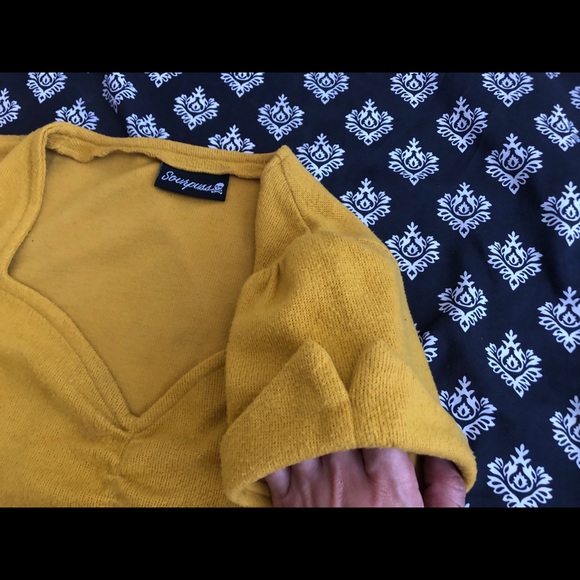 Sourpuss Mustard Top - Picture 3 of 3